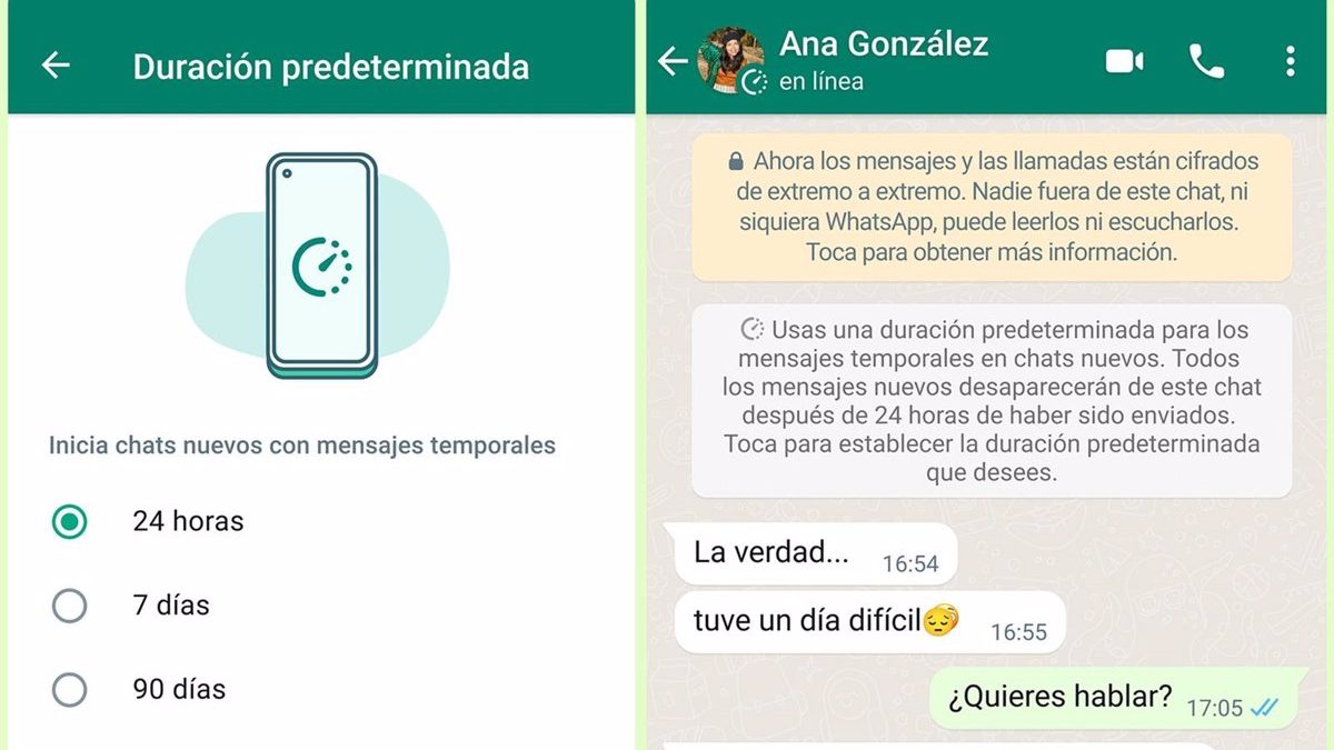 WhatsApp: aplicativo bloquea captura de mensajes temporales que incluyan imágenes y videos